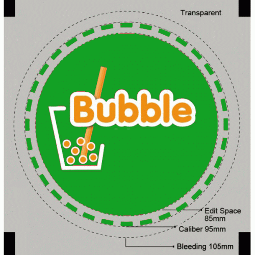 Custom Printed for PP cups